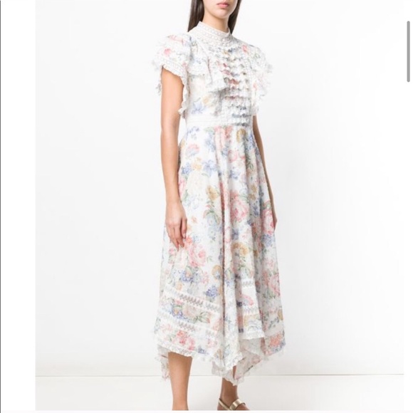Nwot Zimmermann Bowie cotton lace dress - Picture 2 of 12